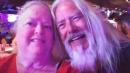 Coco Brenda w/ drummer Tim (Brackish Tide) attempted a selfie (not too bad, huh?) at the Surreal show at The Purple Moose.